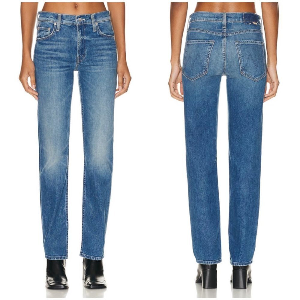 💕MOTHER SUPERIOR💕 The Smarty Pants Skimp Jeans ~ Flash Back 29 NWOT - Picture 9 of 16